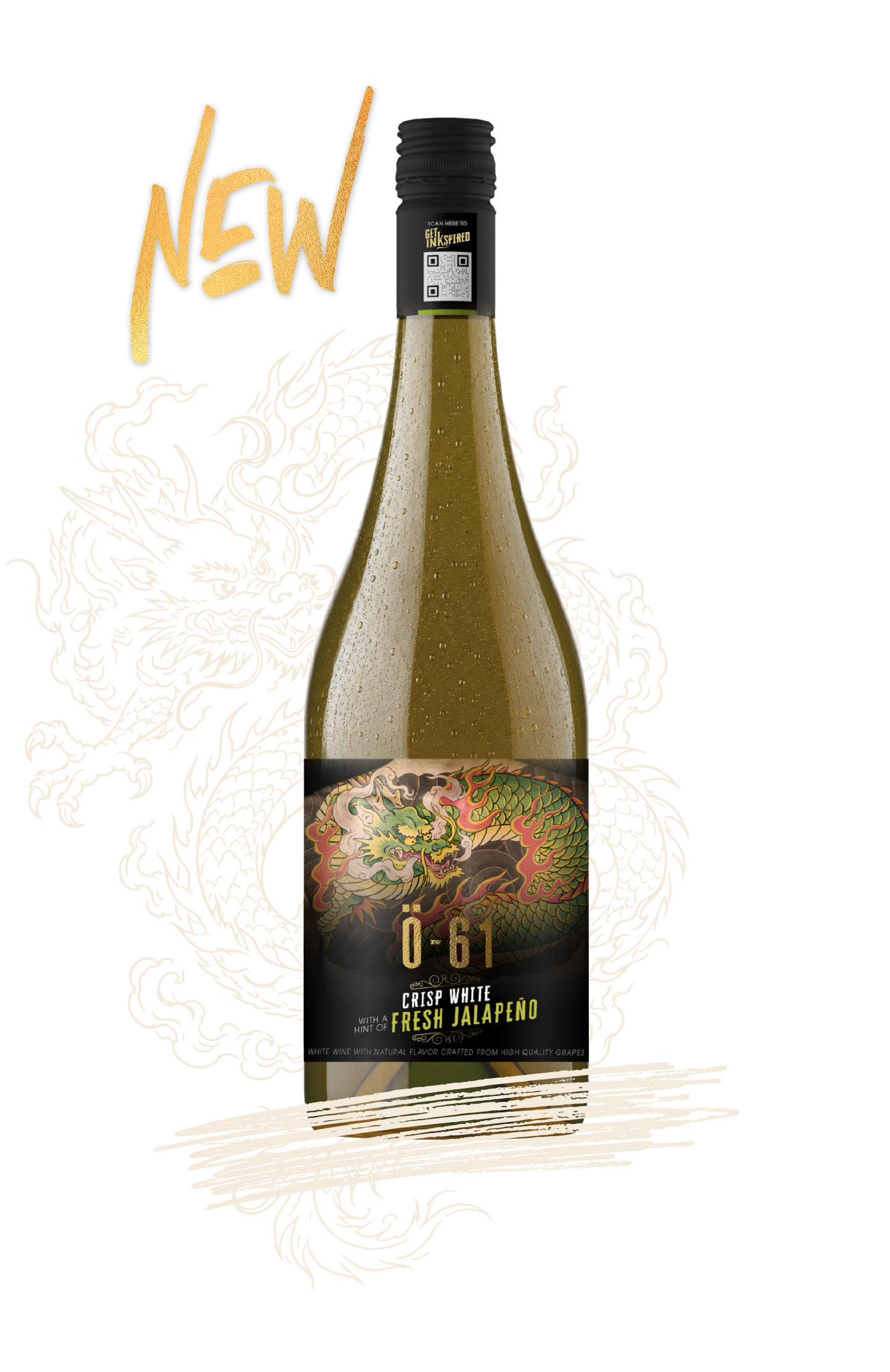 Ö-61 Crisp White WITH A HINT of Jalapeño